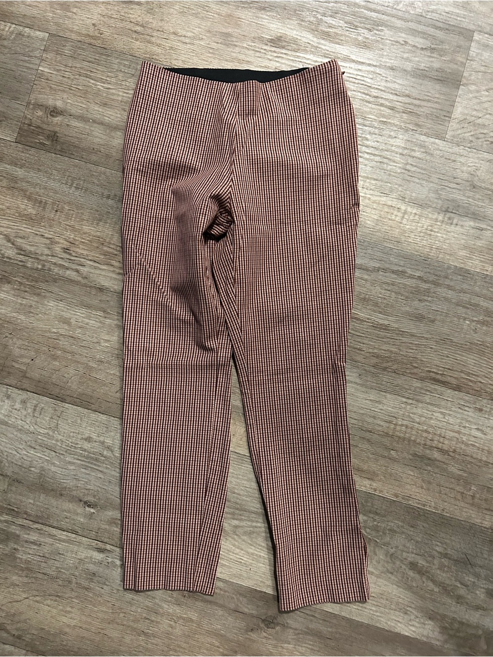 A New Day brown and tan checkered pants